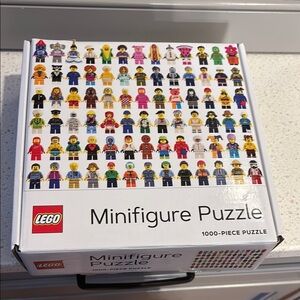 Lego mini figure puzzle